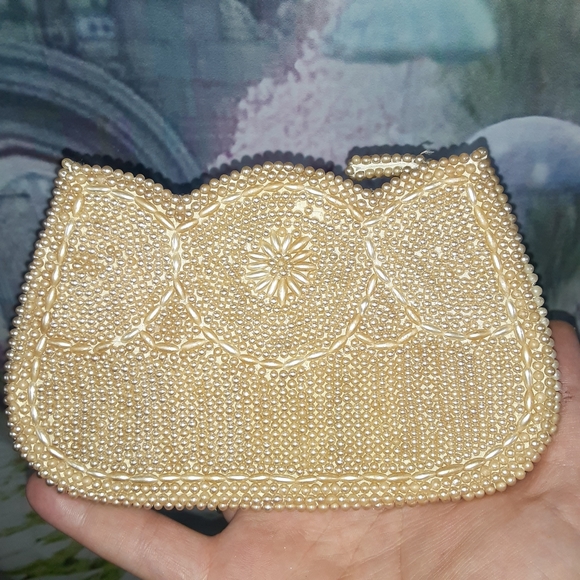 🪶 2 vintage beaded wallets - Picture 3 of 13